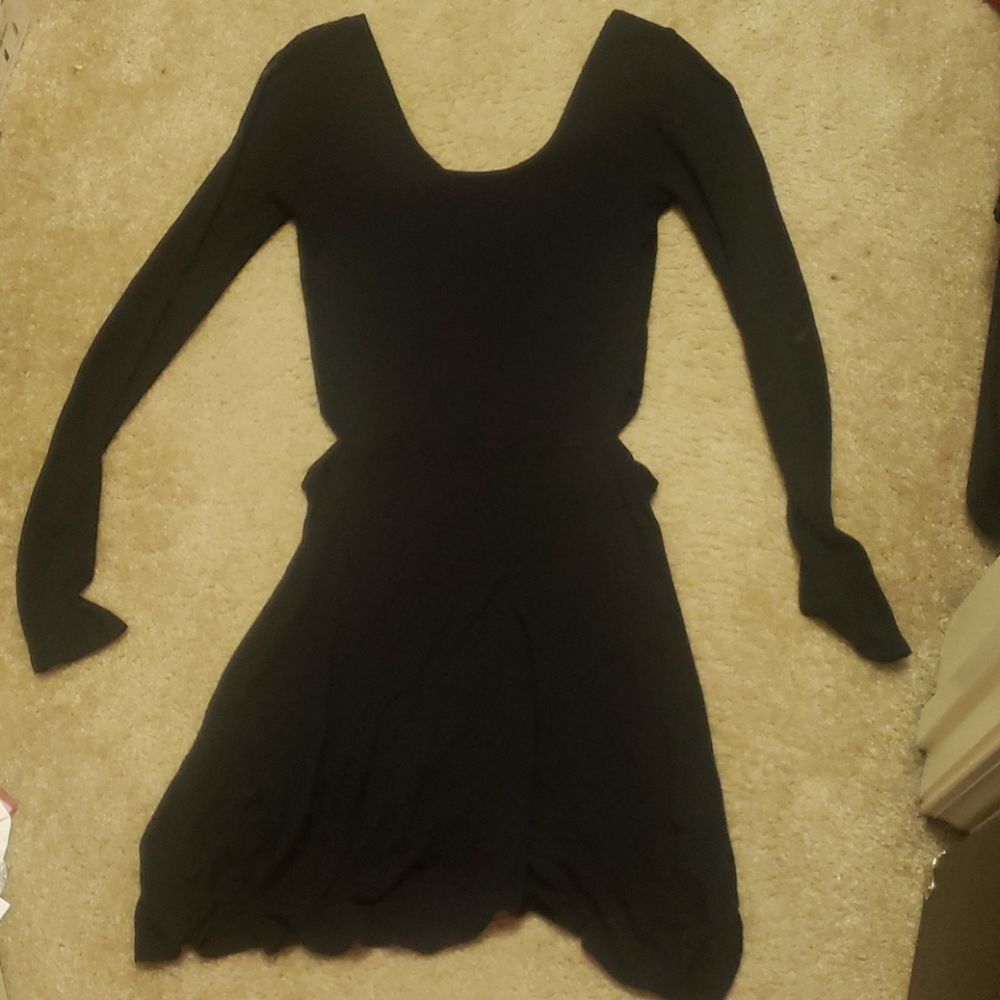 Black Cut-out Dress